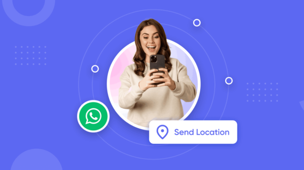 ارسال لوکیشن توسط واتساپ از طریق API واتسی پلاس